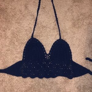 Crochet crop top